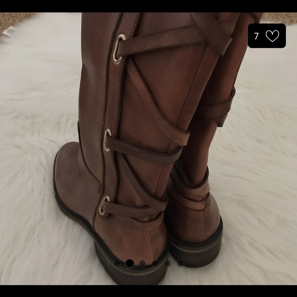 BCBGeneration Leather Riding Boots - Picture 2 of 5